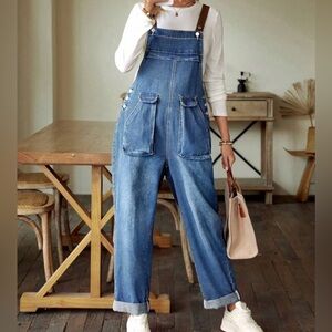 SHEIN Overall Denim Jumper